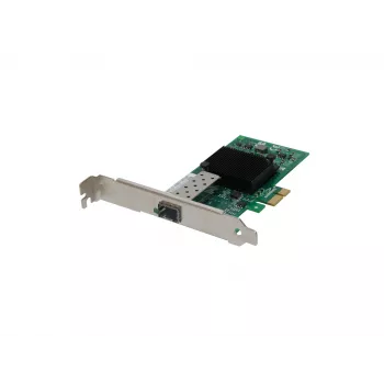 LevelOne Gigabit Fiber PCIe võrgukaart, 1 x SFP, sisemine, juhtmega, PCI Express, fiiberoptiline, 1000 Mbit/s, alumiinium