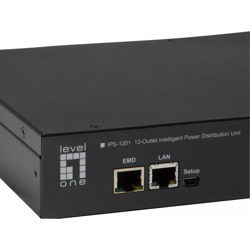 LevelOne 12-pistikuga intelligentne toitejaotusseade, 200–240 V AC