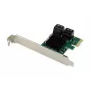 Conceptronic EMRICK 4-pordiline SATA PCIe adapter SATA kaabliga