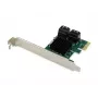 Conceptronic EMRICK 4-pordiline SATA PCIe adapter SATA kaabliga