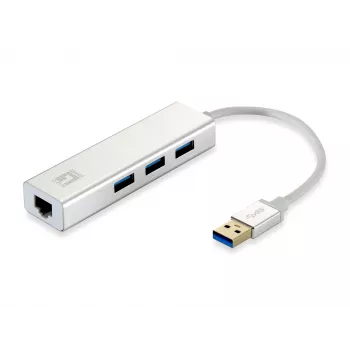 LevelOne Gigabit USB võrguadapter, USB-jaotur