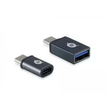 Conceptronic DONN04G USB-C USB-A/MicroUSB OTG-adapter, 2 tk