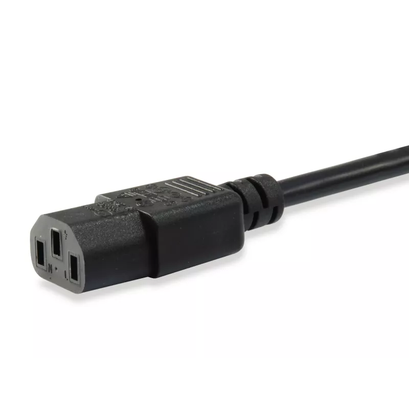Equip kvaliteetne toitejuhe, C13 – Schuko, 3,0 m, 3 m, IEC C13, CEE7/7, H05VV-F3G, 250 V, 10 A