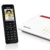 DECT juhtmeta telefonitoru AVM FRITZ! X6 must — valjuhääldi, automaatvastaja, helistaja ID, 100-kohaline telefoniraamat