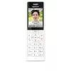 DECT juhtmeta telefonitoru FRITZ X6 valge International — valjuhääldi, automaatvastaja, 100-kohaline telefoniraamat