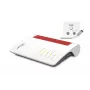 Box FRITZ 6670 kaabel Edition International traadita ruuter 2.5 Gigabit Ethernet kahesagedusala (2,4 GHz / 5 GHz) punane, valge