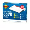 Box FRITZ 6670 kaabel Edition International traadita ruuter 2.5 Gigabit Ethernet kahesagedusala (2,4 GHz / 5 GHz) punane, valge