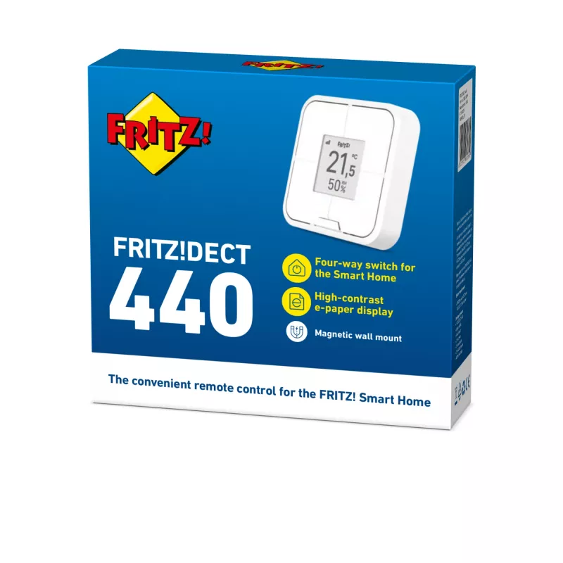 AVM FRITZ!DECT 440 International juhtmevaba valgustuse juhtimisseade, valge, DECT