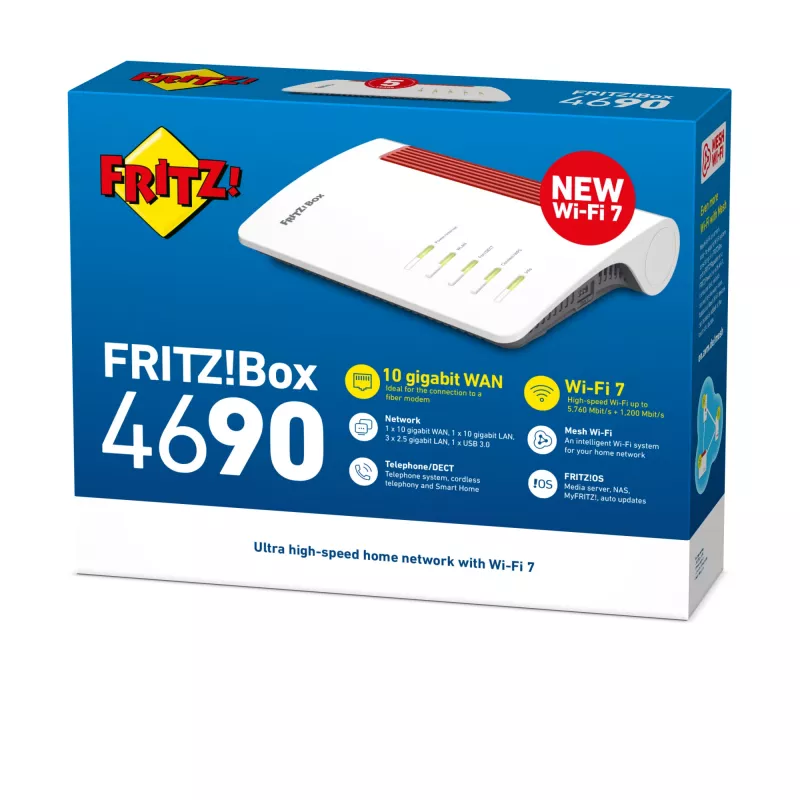 Juhtmevaba ruuter FRITZ Box 4690 Edition International – FRITZ 4690 (mudel 20003098)
