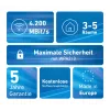 Mesh-komplekt FRITZ 4200 2-pakk Edition International kaheribaline (2,4 GHz / 5 GHz) Wi-Fi 6 (802.11ax) punane, valge 2x2/4x4