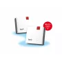 Võrgusilmasüsteem FRITZMESH SET 1600 2-PACK EDITION INTERNATIONAL Kaheribaline (2,4 GHz / 5 GHz) Wi-Fi 6 (802.11ax) Punane, Valge Sisseehitatud