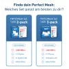 Võrgusilmasüsteem FRITZMESH SET 1600 2-PACK EDITION INTERNATIONAL Kaheribaline (2,4 GHz / 5 GHz) Wi-Fi 6 (802.11ax) Punane, Valge Sisseehitatud