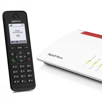 DECT-telefon AVM FRITZ! Fon M3 International — juhtmeta telefonitoru, helistaja ID, valjuhääldi, 1 telefonitoru, 1000-kirjeline telefoniraamat