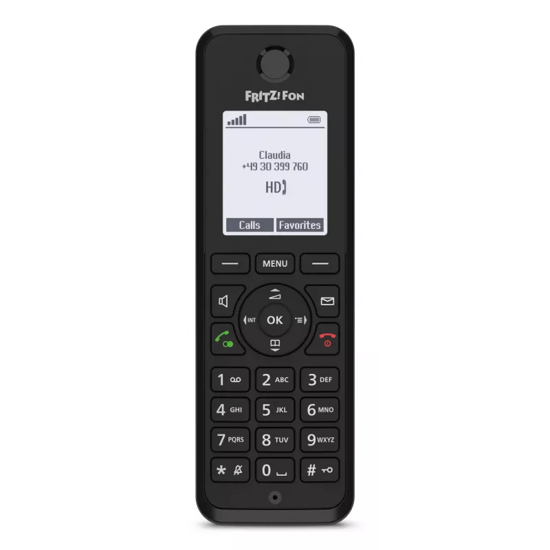 DECT-telefon AVM FRITZ! Fon M3 International — juhtmeta telefonitoru, helistaja ID, valjuhääldi, 1 telefonitoru, 1000-kirjeline telefoniraamat