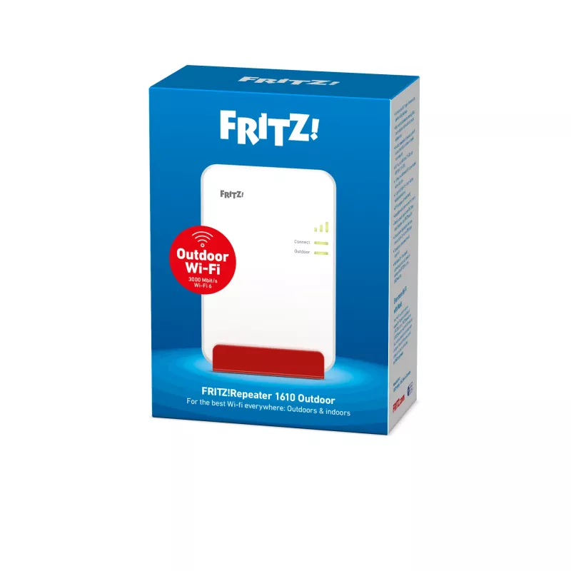 Repiiter FRITZ 1610 Outdoor Võrgurepiiter 3000 Mbit/s Valge