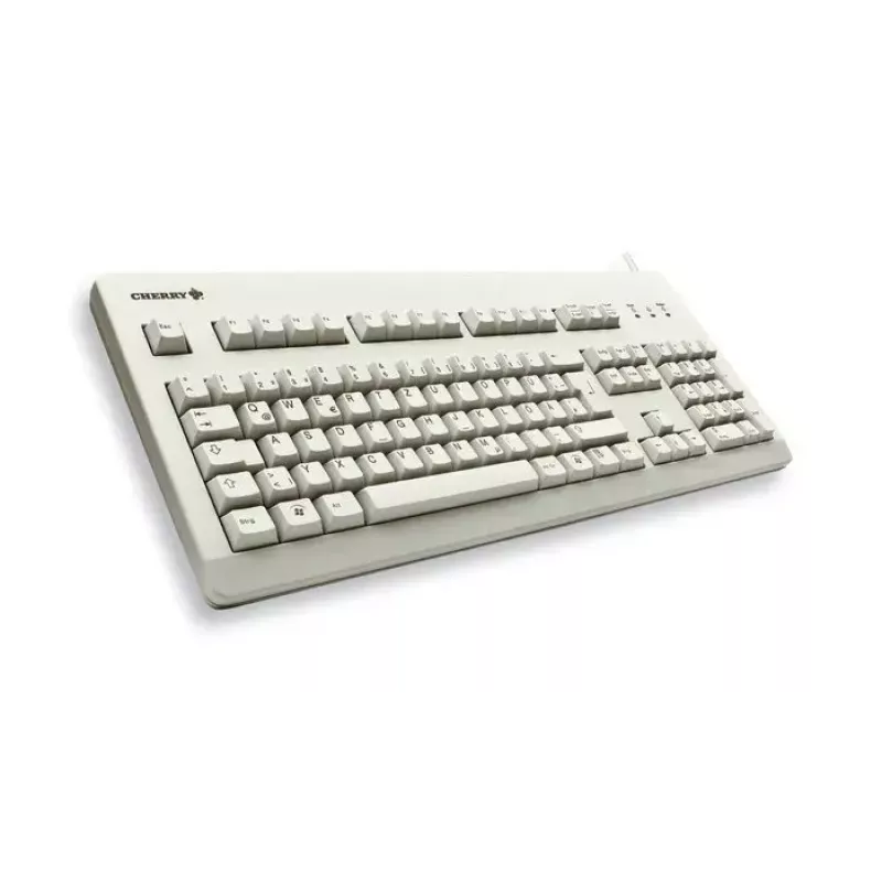 Mehaaniline täissuuruses klaviatuur CHERRY G80-3000 USB QWERTY UK English hall, 105 klahvi, 1,75 m kaabel