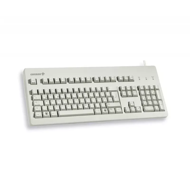 Mehaaniline täissuuruses klaviatuur CHERRY G80-3000 USB QWERTY UK English hall, 105 klahvi, 1,75 m kaabel