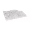 CHERRY KC 1000 SC klaviatuur universaalne USB AZERTY Belgia valge