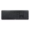 CHERRY Stream desktop ultimate klaviatuur koos hiirega Kodu/Kontor USB + RF juhtmevaba + Bluetooth QWERTY inglise Must