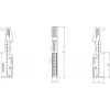 Siemens 6ES7193-6BP40-0DA1 elektriklemmid