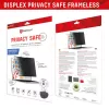 Displex PRIVACY SAFE eemaldatav kahesuunaline privaatsusfilter sülearvutile (randlos/raamita) 14 inch (16:9)