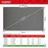 Displex PRIVACY SAFE eemaldatav 2-suunaline privaatsusfilter sülearvutile (raamita) 16 inch (16:10)