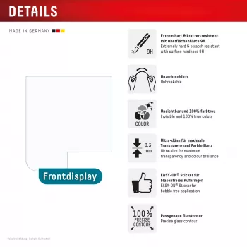 Displex Samsung Galaxy Z Flip5/Z Flip6/Z Flip7 FE karastatud kile
