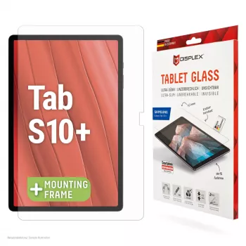 Displex Tablet Glass (9H) Samsung Galaxy Tab S10+ jaoks, Eco Mounting Frame, purunematu