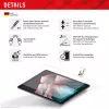 Displex Tablet Glass (9H) Samsung Galaxy Tab S10+ jaoks, Eco Mounting Frame, purunematu