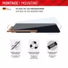 Displex Tablet Glass (9H) Samsung Galaxy Tab S10+ jaoks, Eco Mounting Frame, purunematu