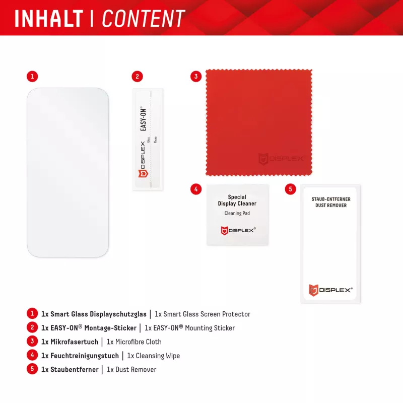 Displex Smart Glass (9H) Samsung Galaxy A36 jaoks, paigalduskleebised, purunematu