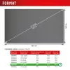 Displex PRIVACY SAFE eemaldatav kahesuunaline privaatsusfilter lauaarvuti monitorile 27″ (16:9)