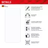 Displex Smart Glass (9H) Xiaomi Redmi Note 14 jaoks, paigalduskleebis, purunematu