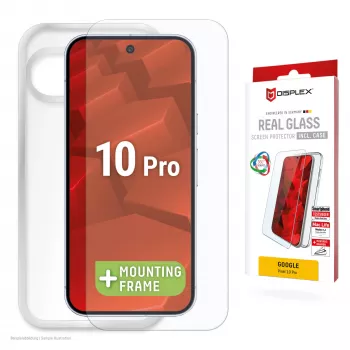 Displexi ekraanikaitse + ümbris Google Pixel 10 Pro jaoks, Eco kinnitusraam, kriimustuskindel