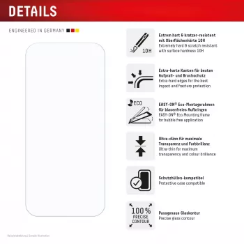 Displexi ekraanikaitse + ümbris Google Pixel 10 Pro jaoks, Eco kinnitusraam, kriimustuskindel