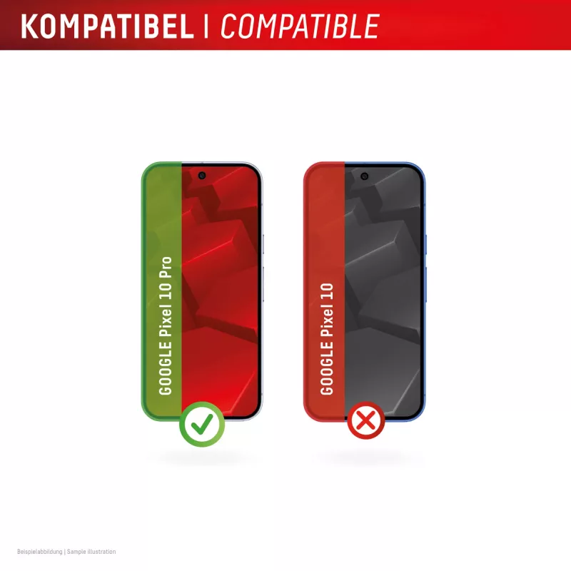 Displexi ekraanikaitse + ümbris Google Pixel 10 Pro jaoks, Eco kinnitusraam, kriimustuskindel
