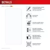 Karastatud nutiklaasist ekraanikaitse e.v.i. Xiaomi 15T / 15T Pro (9H), paigalduskleebis, läbipaistev