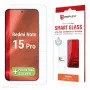 Karastatud Smart Glass ekraanikaitse e.v.i. Xiaomi Redmi Note 15 Pro-le (9H), paigalduskleeps, läbipaistev, 1 tk