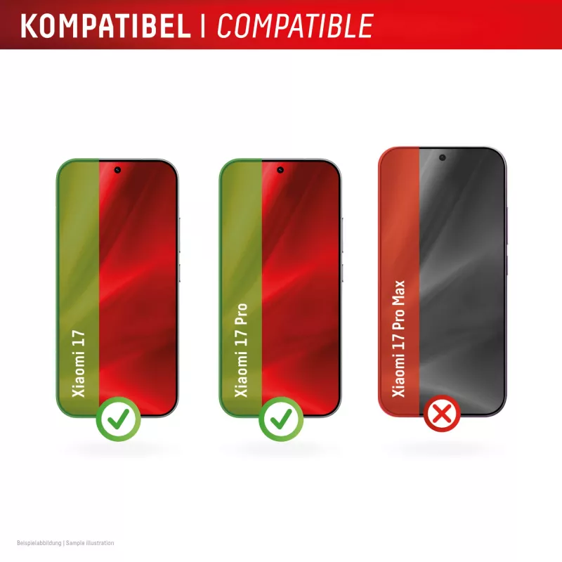 Karastatud Smart Glass ekraanikaitse e.v.i. Xiaomi 17 / 17 Pro (9H), paigalduskleebis, läbipaistev