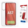 Displexi ekraanikaitse + ümbris Samsung A57-le, kriimustuskindel