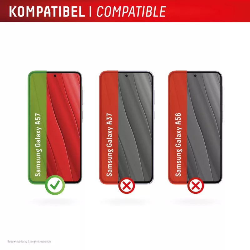 Displexi ekraanikaitse + ümbris Samsung A57-le, kriimustuskindel