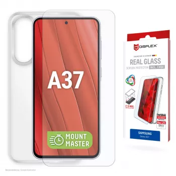 Displexi ekraanikaitse + ümbris Samsung A37-le, kriimustuskindel