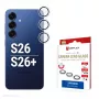 Kaamera klaasikaitse Samsung Galaxy S26 / S26+-le, tootja e.v.i., karastatud 10H, DLC, ühe rõnga, kiirkinnitus, läbipaistev