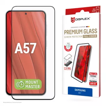 Displex Premium ekraanikaitse (täiskate, 10H) Samsung A57-le, täiskate