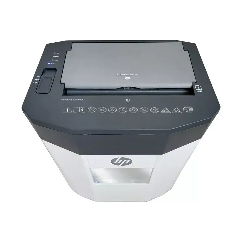 HP OneShred Auto 80CC paberipurustaja Ristpurustamine 68 dB 22 cm Valge