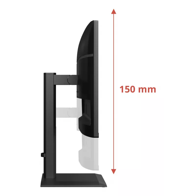 AOC E4 X24E4U arvutikuvar 61 cm (24 tolli) 1920 x 1200 pikslit Full HD LED Must