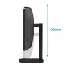 AOC V5 CU34V5C/BK/23 arvutikuvar 86,4 cm (34 tolli) 3440 × 1440 pikslit Wide Quad HD LED Must