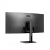 AOC V5 CU34V5C/BK/23 arvutikuvar 86,4 cm (34 tolli) 3440 × 1440 pikslit Wide Quad HD LED Must
