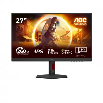 AOC G4 27G4ZR arvutimonitor 68.6 cm (27 tolli) 1920 x 1080 pikslit Full HD LED Must, Punane