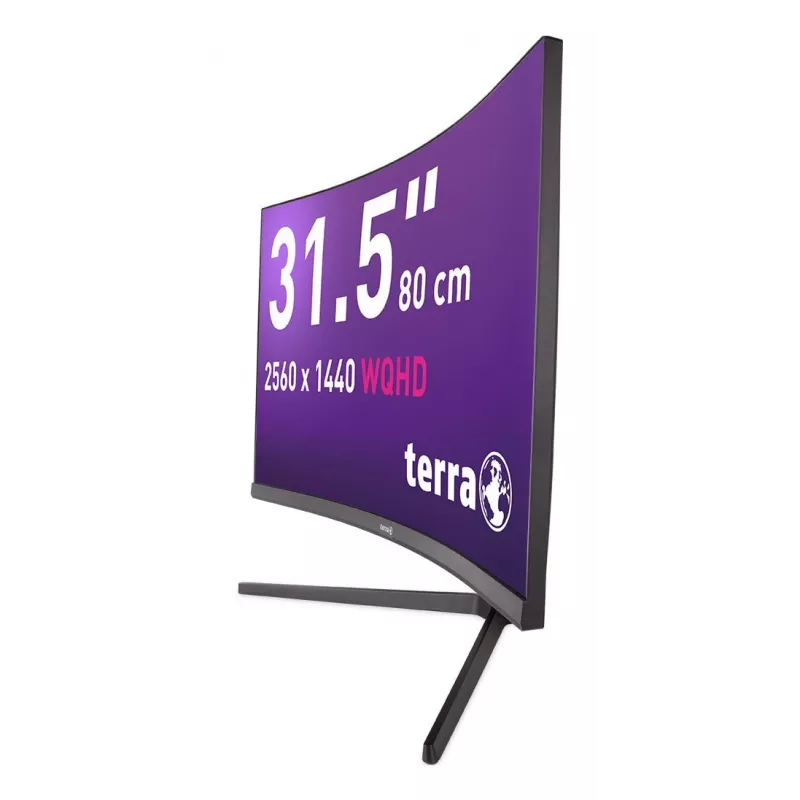 TERRA 3285W arvutimonitor 80 cm (31,5 tolli) 2560 x 1440 pikslit Wide Quad HD LCD must